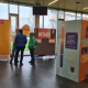 Besucher informieren sich am Wärmepumpen Infotag 2024 zur Energieberatung und energieeffizienten Gebäudesanierung.